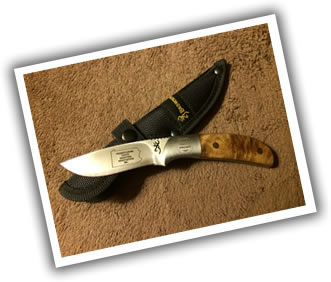 Browning Fixed Blade knife image